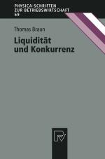 Cover-Bild Liquidität und Konkurrenz
