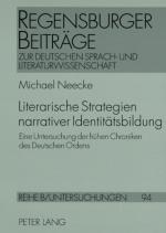 Cover-Bild Literarische Strategien narrativer Identitätsbildung