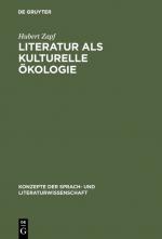 Cover-Bild Literatur als kulturelle Ökologie