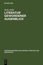 Cover-Bild Literatur gewordener Augenblick