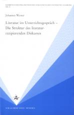 Cover-Bild Literatur im Unterrichtsgespräch - Die Struktur des literaturrezipierenden Diskurses