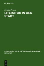 Cover-Bild Literatur in der Stadt