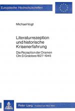 Cover-Bild Literaturrezeption und historische Krisenerfahrung