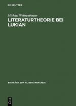 Cover-Bild Literaturtheorie bei Lukian
