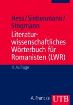 Cover-Bild Literaturwissenschaftliches Wörterbuch für Romanisten (LWR)