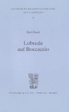 Cover-Bild Lobrede auf Boccaccio