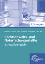 Cover-Bild Lösungen zu 71996 Informationsband Rechtsanwalts- u. Notarfachangestellte, 3. Ausbj.