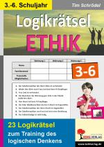 Cover-Bild Logikrätsel Ethik 3-6