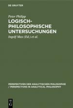 Cover-Bild Logisch-philosophische Untersuchungen