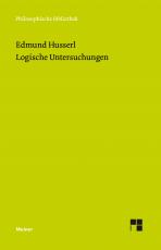 Cover-Bild Logische Untersuchungen