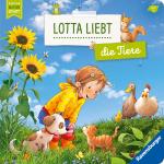 Cover-Bild Lotta liebt die Tiere – Sach-Bilderbuch über Tiere ab 2 Jahre, Kinderbuch ab 2 Jahre, Sachwissen, Pappbilderbuch