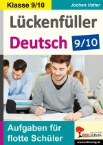 Cover-Bild Lückenfüller Deutsch / Klasse 9/10