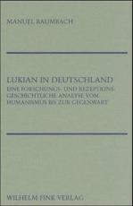 Cover-Bild Lukian in Deutschland