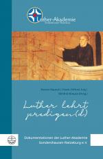 Cover-Bild Luther lehrt predigen(d)
