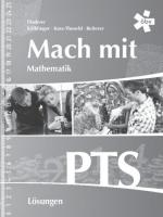 Cover-Bild Mach mit Mathematik PTS, Lösungen