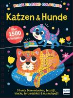 Cover-Bild Magic Diamond Colouring – Katzen & Hunde