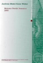 Cover-Bild Mainzer Poetik-Dozentur 2003