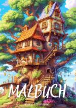 Cover-Bild Malbuch - Fairy-Treehouse