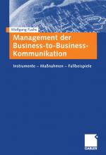 Cover-Bild Management der Business-to-Business-Kommunikation