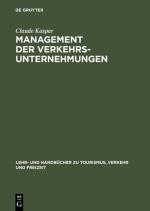 Cover-Bild Management der Verkehrsunternehmungen