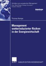 Cover-Bild Management wetterinduzierter Risiken in der Energiewirtschaft