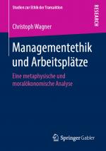 Cover-Bild Managementethik und Arbeitsplätze