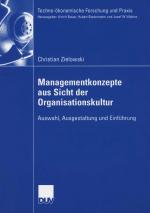 Cover-Bild Managementkonzepte aus Sicht der Organisationskultur