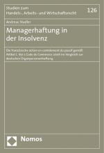 Cover-Bild Managerhaftung in der Insolvenz