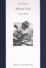 Cover-Bild Marats Tod (1793-1993)