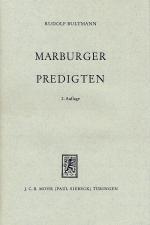 Cover-Bild Marburger Predigten