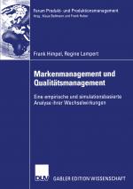 Cover-Bild Markenmanagement und Qualitätsmanagement