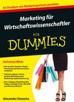 Cover-Bild Marketing für Wirtschaftswissenschaftler für Dummies