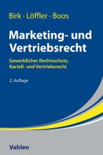 Cover-Bild Marketing- und Vertriebsrecht