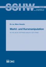 Cover-Bild Markt- und Kursmanipulation