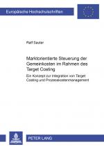 Cover-Bild Marktorientierte Steuerung der Gemeinkosten im Rahmen des Target Costing