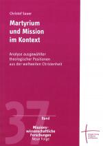 Cover-Bild Martyrium und Mission im Kontext