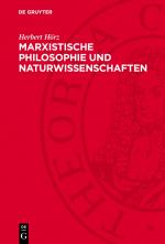 Cover-Bild Marxistische Philosophie und Naturwissenschaften
