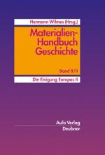 Cover-Bild Materialien-Handbuch Geschichte / Die Einigung Europas II.