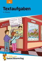 Cover-Bild Mathe 4. Klasse Übungsheft - Textaufgaben