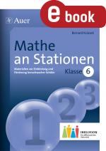 Cover-Bild Mathe an Stationen 6 Inklusion