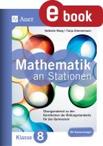 Cover-Bild Mathe an Stationen 8 Gymnasium