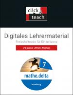 Cover-Bild mathe.delta – Hamburg / mathe.delta Hamburg click & teach 7 Box