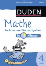 Cover-Bild Mathe in 15 Minuten – Rechnen und Sachaufgaben 4. Klasse