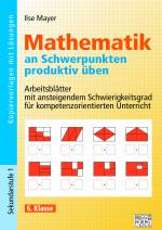 Cover-Bild Mathematik an Schwerpunkten produktiv üben - 6. Klasse