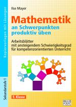 Cover-Bild Mathematik an Schwerpunkten produktiv üben - 9. Klasse