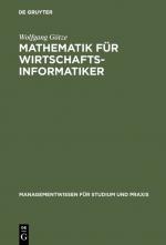 Cover-Bild Mathematik für Wirtschaftsinformatiker
