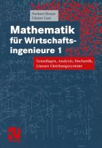 Cover-Bild Mathematik für Wirtschaftsingenieure 1