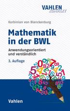 Cover-Bild Mathematik in der BWL