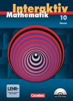 Cover-Bild Mathematik interaktiv - Hessen / 10. Schuljahr - Schülerbuch mit CD-ROM