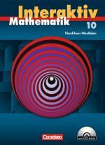 Cover-Bild Mathematik interaktiv - Nordrhein-Westfalen / 10. Schuljahr - Schülerbuch mit CD-ROM